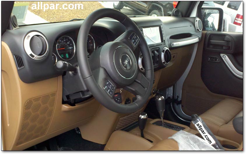 Spy Photos of the 2011 Jeep Wrangler Interior | Motor City Muscle Cars